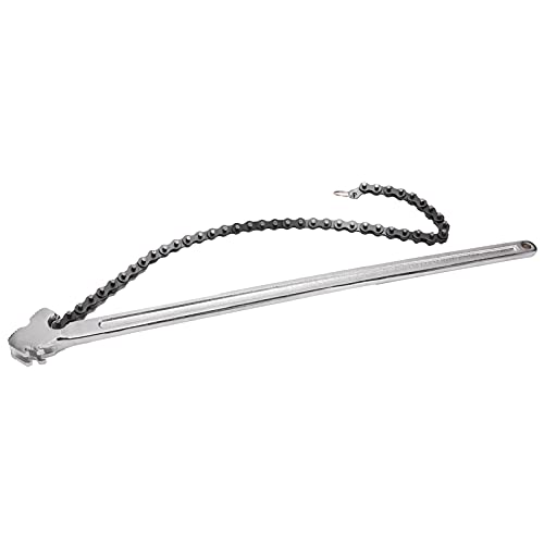 24-Zoll-Kettenschlüssel, 615 Mm Verlängerter Griff, Starker Ratschen-Kettenschlüssel, Umkehrbar, Ölfilterwerkzeug, Rohrverschraubungswerkzeuge, Verstellbarer Durchmesser 24-Zoll-Kettenschlüssel, 615 Mm Verlängerter Griff, Starker Ratschen-Kettenschlüssel, Umkehrbar, Ölfilterwerkzeug, Rohrverschraubungswerkzeuge, Verstellbarer Durchmesser von Pyhodi