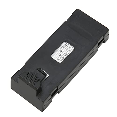 3,7 V 1800 MAh LiPo-Akku mit Hoher Kapazität, Modularer Ersatzakku für RC-Quadcopter-Drohnenbatterien für E88 E88PRO E88MAX E525 E99 E99PRO P1 P5PRO K3 S1 P8 RC Quadcopter-Drohne von Pyhodi