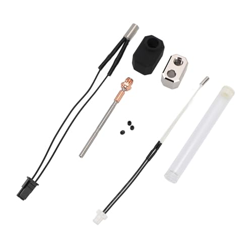 3D-Druckkopfextruder-Kit, 3D-Drucker Zusammen Gebauter Hot-End-Kit, Bimetall-Hals-Heizblock-Therm Istor Düse Silikon-Isolierungshüllen-Druckkopf Heißes Ende für Prusa MK4 3D-Druckkopfextruder-Kit, 3D-Drucker Zusammen Gebauter Hot-End-Kit, Bimetall-Hals-Heizblock-Therm Istor Düse Silikon-Isolierungshüllen-Druckkopf Heißes Ende für Prusa MK4 von Pyhodi