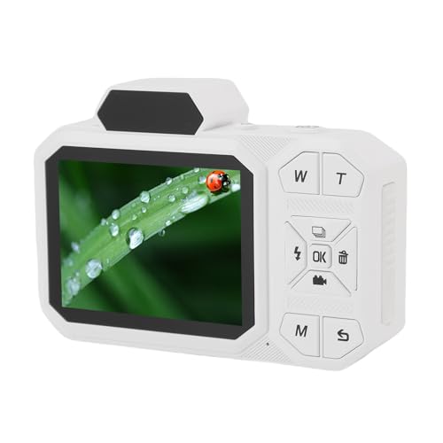 4K 48MP, Dualkameras, Digitalkamera für Burst -Modus mit LED -Blitz, Optischer Sucher, Externes Fülllicht, 64 GB -Karte Unterstützt, 2,88 Zoll Bildschirm, WLAN, für Fotografie von Pyhodi