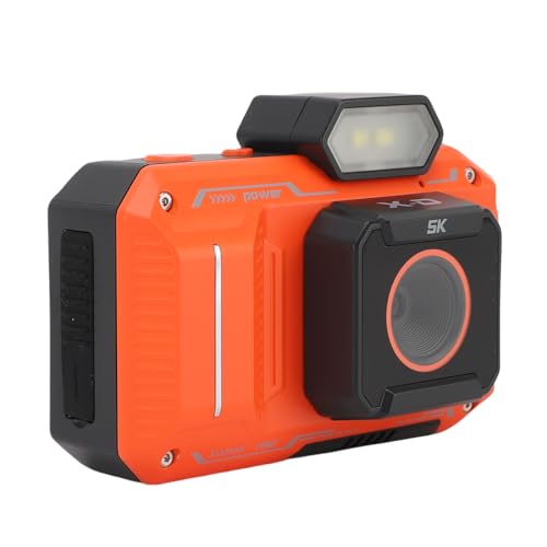 5K 70MP Digitalkamera mit 2,88 Zoll UHD-Bildschirmen, 18-Fach Zoom, Autofokus-Kamera mit LED-Blitz, Unterstützt 64 GB Karte für Teenager, und Erwachsene, WiFi, wasserdichte und von Pyhodi