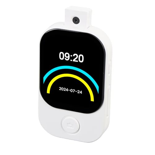 Music Player, 128 GB Erweiterbarer MP3 -Player mit Kamera, Touchscreen, 48H Playtime, 2H -Ladung, Ohrhörer Kompatibel, FM -Radio, Video Player, EBooks, Weiß (8G kleine von Pyhodi