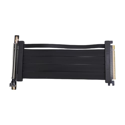 PCIE 5.0 X16 Riser -Kabel, Hochgeschwindigkeitsflexible Extender -Kartenverlängerungsanschluss 90 -Grad -Adapter, 128 Gbit/S Hochgeschwindigkeitsadapter Riser Card Flexible PCIE 5.0 X16 Riser -Kabel, Hochgeschwindigkeitsflexible Extender -Kartenverlängerungsanschluss 90 -Grad -Adapter, 128 Gbit/S Hochgeschwindigkeitsadapter Riser Card Flexible von Pyhodi