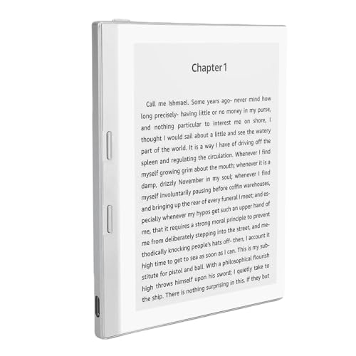 Pyhodi E -Leser für, 5,76 Zoll HD -Papieranzeige 24 Einstellbare Farbtemperatur 32 GB ROM 1 GB RAM Erweiterbarer Speicher Bis zu 1 TB mit WiFi Zum Lesen von PDF EPUB MOBI (Grey) von Pyhodi