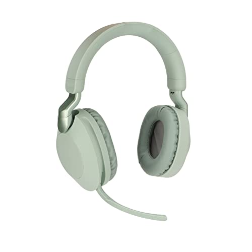 Pyhodi Kabelloses Gaming-Headset mit Mikrofon, Faltbarer Over-Ear-Bluetooth-Gaming-Kopfhörer, Extrem Niedrige Latenz, Geräuschunterdrückung, Bass-Surround-Stereo-Kopfhörer mit (Grün) von Pyhodi