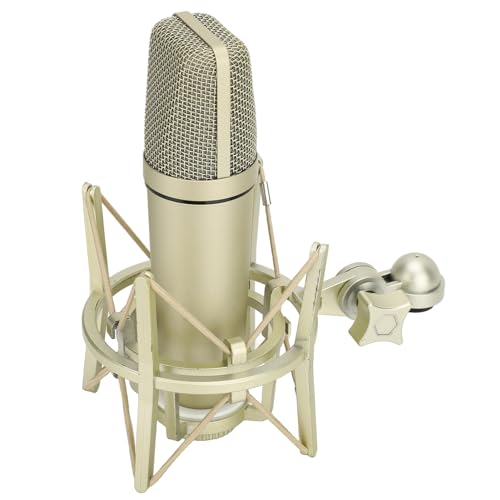 Pyhodi Kondensatormikrofon XLR, Studioaufnahme für Podcasting Music Voice Over Ideal für Projekt Home Studio -Anwendungen, Metal Kabel -Cardioid -Kondensator -Mikrofone Pyhodi Kondensatormikrofon XLR, Studioaufnahme für Podcasting Music Voice Over Ideal für Projekt Home Studio -Anwendungen, Metal Kabel -Cardioid -Kondensator -Mikrofone von Pyhodi