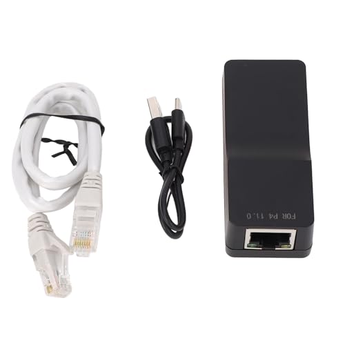 Pyhodi USB -Dongle -Adapter, Seamless Connection Ethernet -Port für JB Gaming Tool Kit mit Typ -C -Kabel, Ethernet -Kabel und USB -Laufwerk, Kompatibel für FW 11.0 -System von Pyhodi