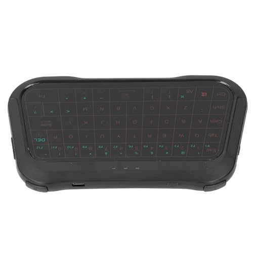 RGB Backlight Touch -Tastatur mit Touchpad für Projektor -Laptop -TV -Box, Drahtlose Tastatur -Kombination für Raspi, HTPC, PC -Tastaturen, Plug -and -Play, Wiederaufladbarer RGB Backlight Touch -Tastatur mit Touchpad für Projektor -Laptop -TV -Box, Drahtlose Tastatur -Kombination für Raspi, HTPC, PC -Tastaturen, Plug -and -Play, Wiederaufladbarer von Pyhodi