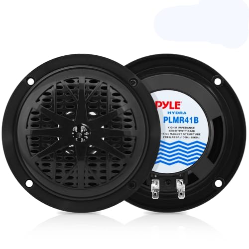 Pyle 4'' Dual Cone Waterproof Stereo Speaker System von Pyle
