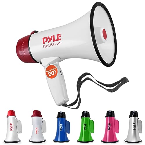 Pyle Audio Megafon, 20 W, Weiß, S von Pyle