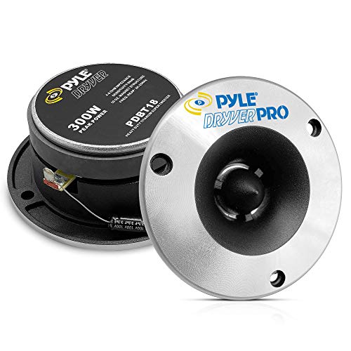 Pyle PDBT18 3.75-Inch Aluminum Bullet Titanium Hochton Horn Pyle PDBT18 3.75-Inch Aluminum Bullet Titanium Hochton Horn von Pyle