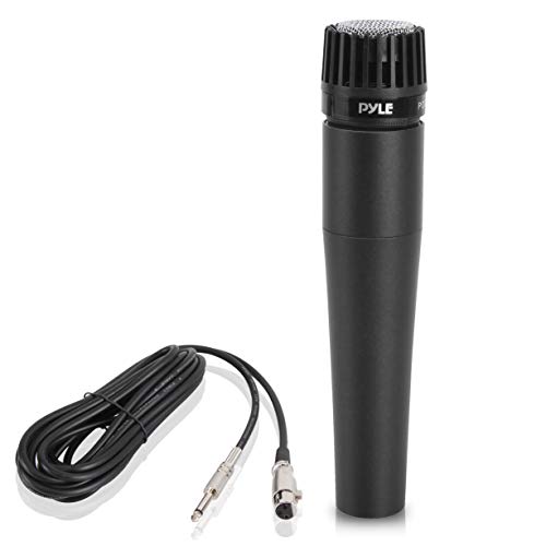 Pyle PDMIC78 Dynamisches Mikrofon mit Schwingspule, Schwarz von Pyle