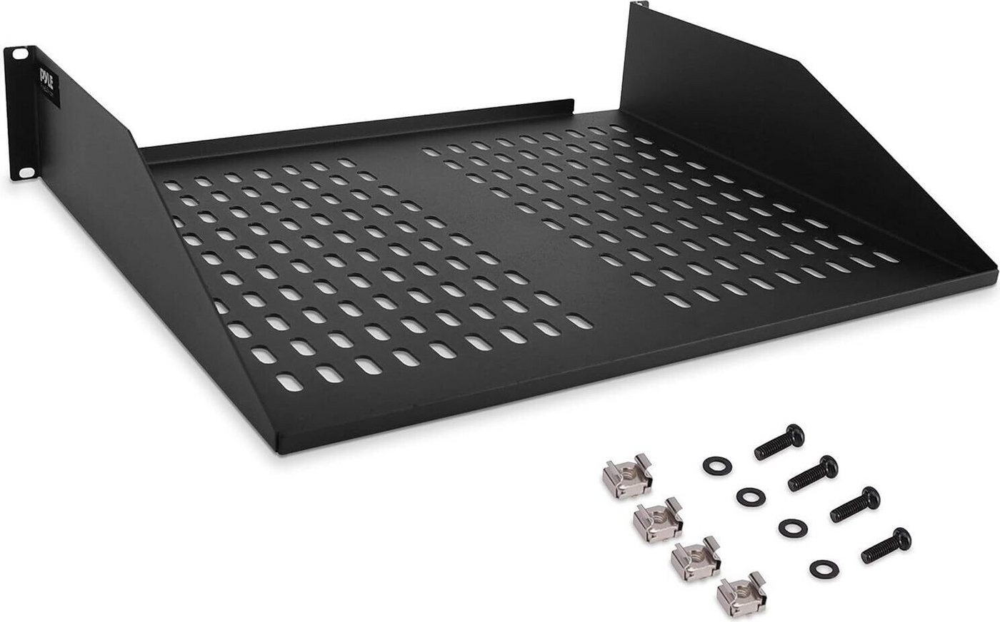 Pyle Serverschrank Netzwerkschrank 19 Zoll - Serverschrank, Wandhalterung 2U, Fachboden, Rack Boden, Belüftete Patchpanel- und Netzwerkgeräte Ablage Pyle Serverschrank Netzwerkschrank 19 Zoll - Serverschrank, Wandhalterung 2U, Fachboden, Rack Boden, Belüftete Patchpanel- und Netzwerkgeräte Ablage von Pyle