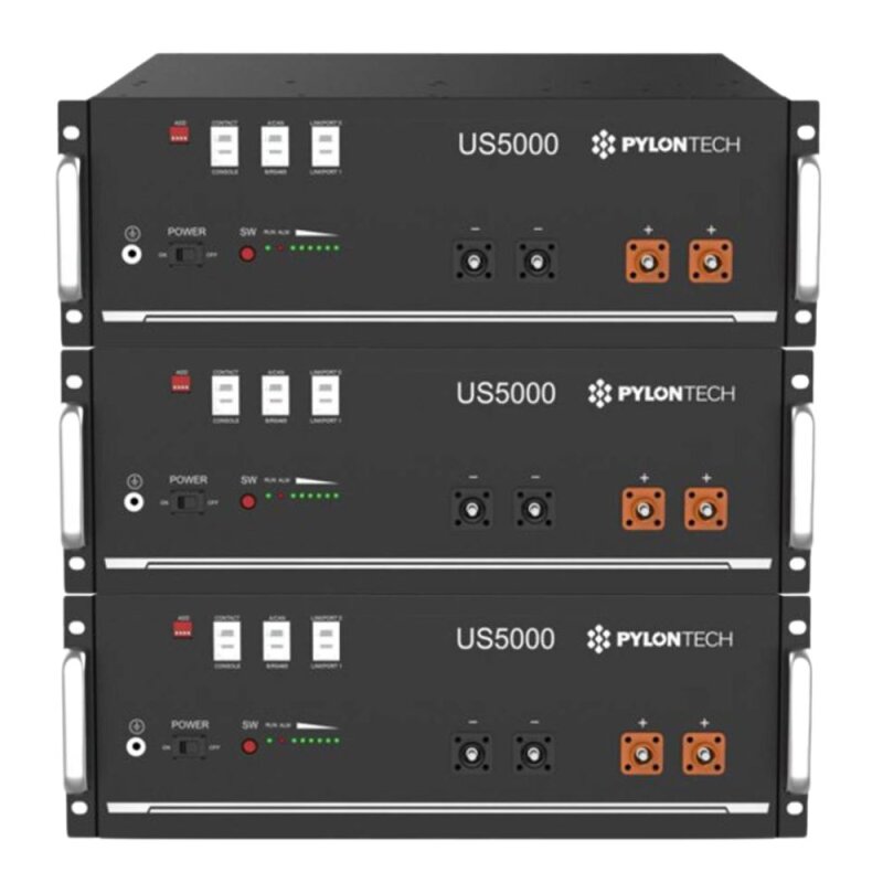 3x Pylontech US5000C 48V 14,4 kWh Lithiumspeicher Solarbatterie von Pylontech