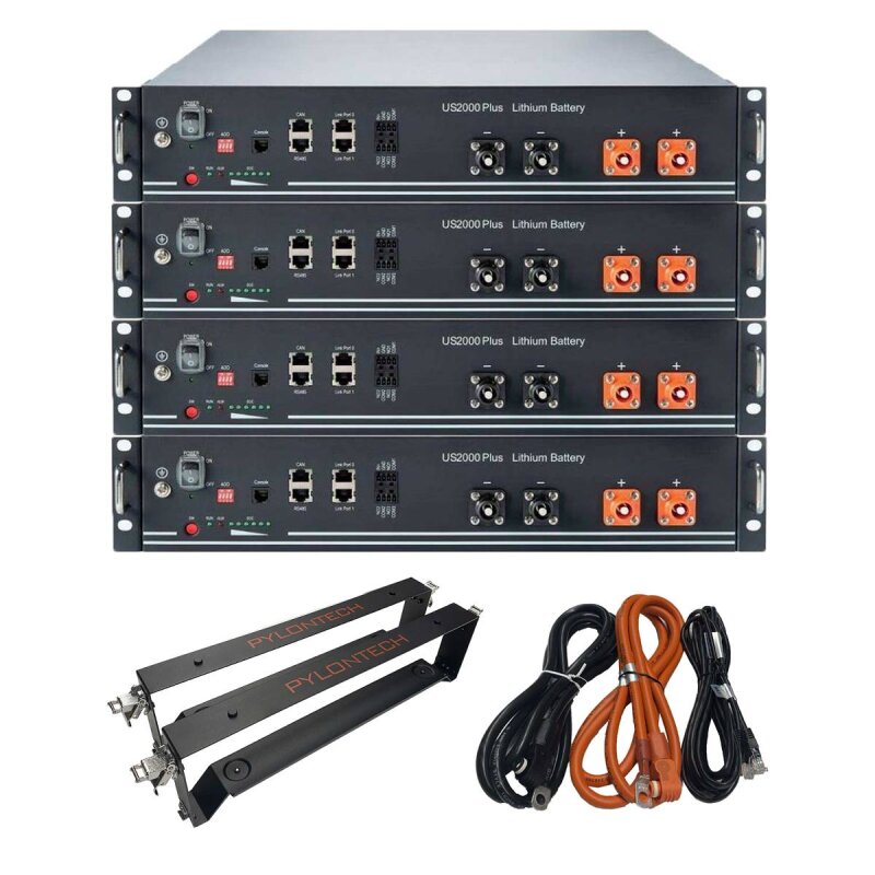 Pylontech 9,6 kWh Solarspeicher Lithium LiFePO4 inkl. Kabel, Halterung & BMS mit 0% MwSt nach §12 Abs. 3 UstG Pylontech 9,6 kWh Solarspeicher Lithium LiFePO4 inkl. Kabel, Halterung & BMS mit 0% MwSt nach §12 Abs. 3 UstG von Pylontech