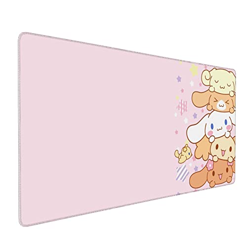 Pink Kawaii Girlly Gaming-Mauspad, niedliche, lange verlängerte XXL-Schreibtischunterlage, extra großes Mauspad, Mädchen-Tastatur-Pads für Arbeit, Spiel, Büro, Zuhause, 80 x 30 cm Pink Kawaii Girlly Gaming-Mauspad, niedliche, lange verlängerte XXL-Schreibtischunterlage, extra großes Mauspad, Mädchen-Tastatur-Pads für Arbeit, Spiel, Büro, Zuhause, 80 x 30 cm von Pynocony