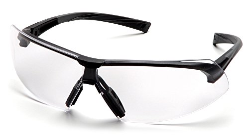 Pyramex ESB4910ST ONIX H2X Antibeschlaglinse mit schwarzem Rahmen, Klar von Pyramex Safety