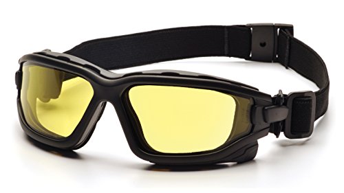 Pyramex ESB7030SDNT I-Force Doppelte H2X-Antibeschlaglinse mit schwarzen Bügeln/Armband, Bernstein, Einheitsgröße Pyramex ESB7030SDNT I-Force Doppelte H2X-Antibeschlaglinse mit schwarzen Bügeln/Armband, Bernstein, Einheitsgröße von Pyramex Safety