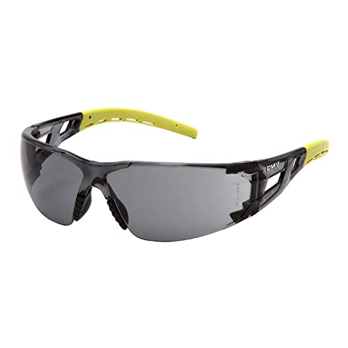 Pyramex ESGL10220S FYXATE Augenschutz, Graue Linse mit Kalk Tempel Pyramex ESGL10220S FYXATE Augenschutz, Graue Linse mit Kalk Tempel von Pyramex Safety