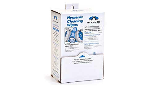 Pyramex HCW100 Einzeln Verpackt Alkoholfreies Hygienisches Reinigungstuch, 100 Stück von Pyramex Safety