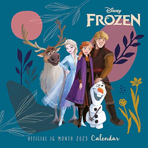 Disney Die Eiskönigin Kalender 2023 – Monatsplaner 30 cm x 30 cm – Offizieller Merchandise-Artikel von Pyramid International