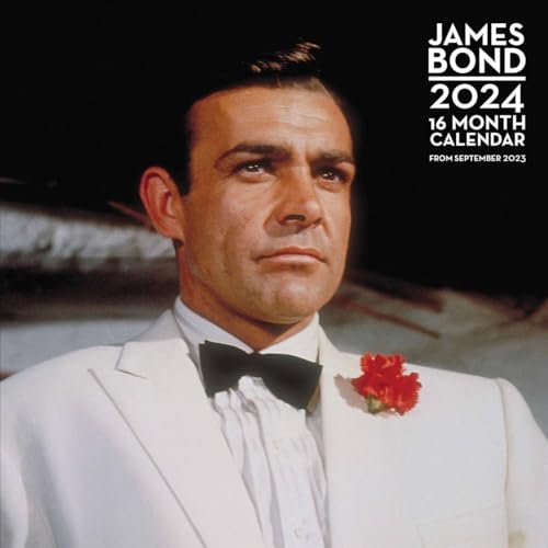 James Bond 2024 – 16-Monatskalender: Original Pyramid Kalender [Mehrsprachig] [Kalender] (Wall-Kalender) von Pyramid International