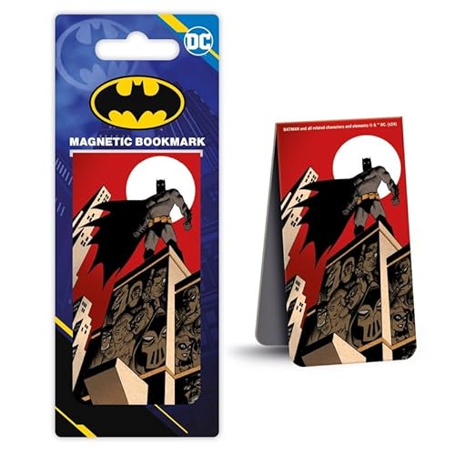 Magnetisches Lesezeichen Batman Bösewicht Skyline von Pyramid International