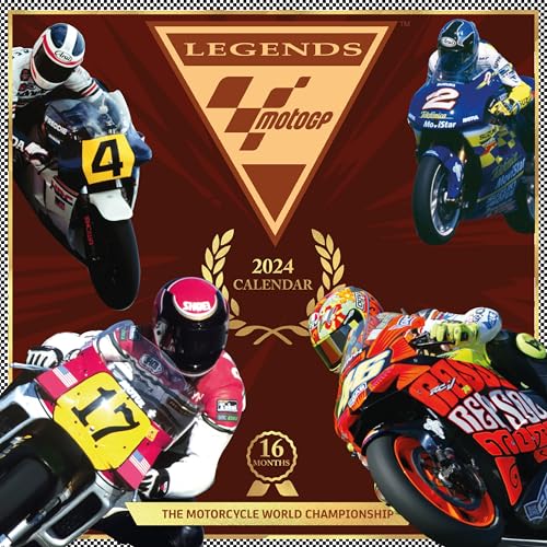 Moto GP – Offizieller Kalender 2024 – 16-Monatskalender: Original Pyramid Kalender [Mehrsprachig] [Kalender] (Wall-Kalender) von Pyramid International