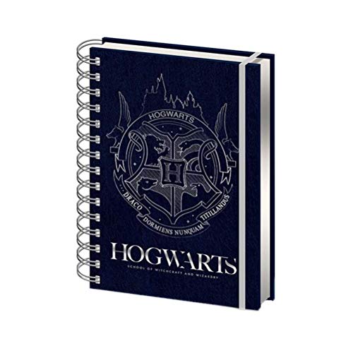 Notizbuch A5 Spiralen – Harry Potter (Cobalt Steel Crest) von Pyramid International