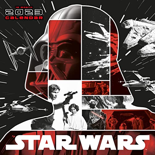Star Wars Kalender für Erwachsene 2023 – Monatsplaner 30 cm x 30 cm – offizieller Merchandise-Artikel Star Wars Kalender für Erwachsene 2023 – Monatsplaner 30 cm x 30 cm – offizieller Merchandise-Artikel von Pyramid International