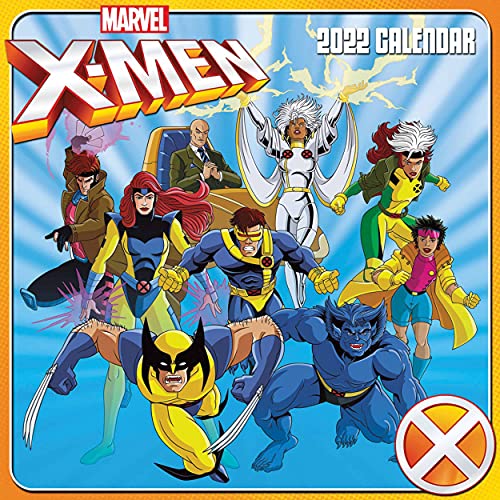 X-Men Kalender 2022 – Monatsplaner 30 cm x 30 cm – Offizielles Merchandise-Produkt von Pyramid International