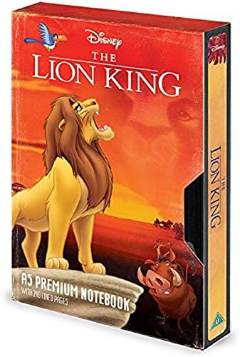 Der König der Löwen – Notizbuch A5 Premium Stil VHS (Geschichte des Leben) von Disney