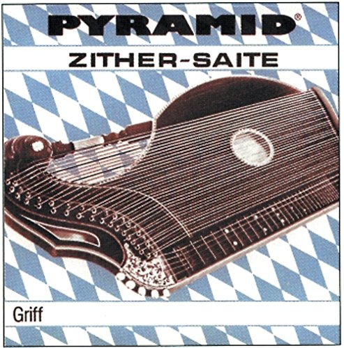Pyramid Zither-Saiten Zither Griff. Münchner Stimmung Satz (D-Bronze) 582.100 von Pyramid