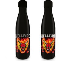 Stranger Things Season 4 Hellfire Club Metal Drinks Bottle von Pyramid