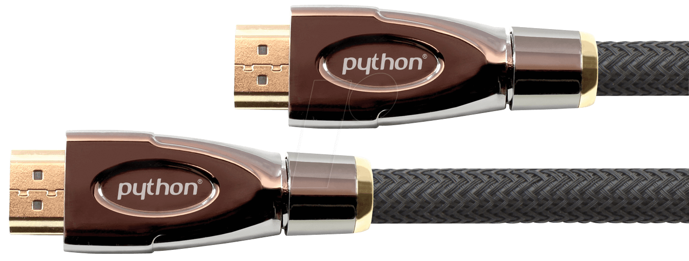 GC M0014 - High Speed HDMI Kabel mit Ethernet, 0,5m von Python