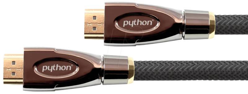 GC M0014 - High Speed HDMI Kabel mit Ethernet, 0,5m von Python