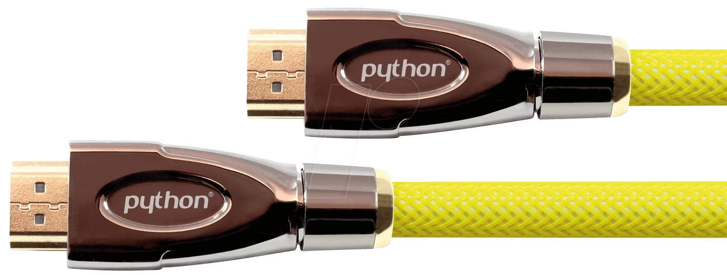 GC M0025 - High Speed HDMI Kabel mit Ethernet, 0,5m von Python