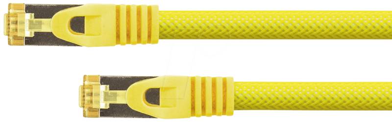 PYT 8070PY-030Y - Patchkabel - Rohkabel Cat.7 gelb 3 m von Python