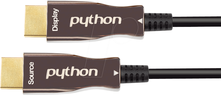 PYTHON GC M0249 - AOC Hybrid HDMI® 2.0 Kabel, schwarz, 70m (GC-M0249) von Python