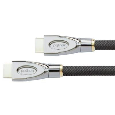 PYTHON Ultra High Speed HDMI 2.1 8K UHD-2/ 4K UHD 3m schwarz PYTHON Ultra High Speed HDMI 2.1 8K UHD-2/ 4K UHD 3m schwarz von Python® Series
