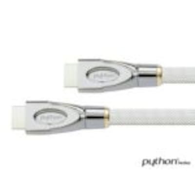 Python HDMI 2.0 Kabel 10m Ethernet 4K*2K UHD AKTIV vergoldet OFC weiß von Python