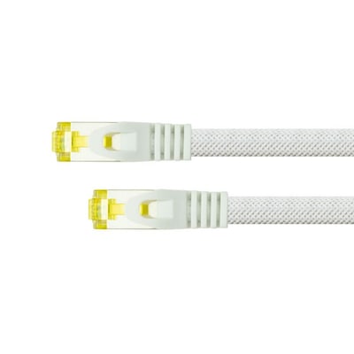 Python Patchkabel mit Cat.7 Rohkabel S/FTP PiMF halogenfrei 10m weiß Python Patchkabel mit Cat.7 Rohkabel S/FTP PiMF halogenfrei 10m weiß von Python® Series
