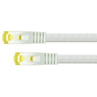 Python Patchkabel mit Cat.7 Rohkabel S/FTP PiMF halogenfrei 10m weiß von Python® Series