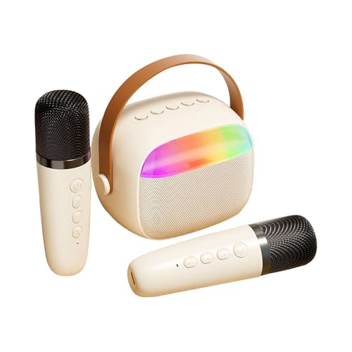 10W Wireless Music Player Set, Karaoke Speaker System, Portable BA Audio, Double Microphones System, Suitable for Camping, Picnic, & Family Gatherings 10W Wireless Music Player Set, Karaoke Speaker System, Portable BA Audio, Double Microphones System, Suitable for Camping, Picnic, & Family Gatherings von Pzuryhg