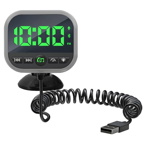 Auto Adapter Wireless Audio Receiver Transmitter LED Display MP3 Player Hände Anrufe & Geschwindigkeitserkennung 4.75V/5.25V Auto Audio Zubehör für Musik Streaming und Navigation Auto Adapter Wireless Audio Receiver Transmitter LED Display MP3 Player Hände Anrufe & Geschwindigkeitserkennung 4.75V/5.25V Auto Audio Zubehör für Musik Streaming und Navigation von Pzuryhg