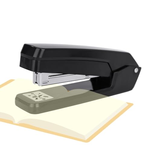 Ergonomic Stapler, Long Arm Stapler, 360 Degree Rotating Binding Tool, Heavy-Duty Construction, Multifunctional Design, Ideal For Crafting, Packaging, Warehouse & Home Use von Pzuryhg
