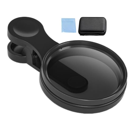 Handy-Polarisationsfilter, kreisförmiger Objektivfilter, 52 mm Polarisationsfilter, Telefonkamera-Filter, Objektivfilter zum Anstecken, mehrfach beschichteter Glasfilter für Telefon Handy-Polarisationsfilter, kreisförmiger Objektivfilter, 52 mm Polarisationsfilter, Telefonkamera-Filter, Objektivfilter zum Anstecken, mehrfach beschichteter Glasfilter für Telefon von Pzuryhg