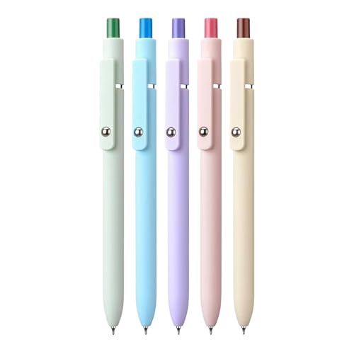 Pzuryhg Quick-drying Gel Pens, Retractable Ballpoint Pens, Fine Point Writing Tools, Soft Touch Design, Ideal For Journaling, Note Taking, School, And Daily Use von Pzuryhg
