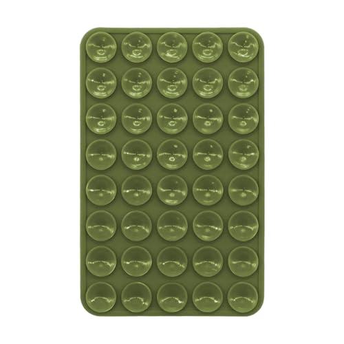 Pzuryhg Saugnapf-Telefonhülle, rutschfester Handy-Ständer, starker Griff, doppelseitige Silikon-Handyhülle für Selfies, Hände, 6,4 x 10 x 0,5 cm Pzuryhg Saugnapf-Telefonhülle, rutschfester Handy-Ständer, starker Griff, doppelseitige Silikon-Handyhülle für Selfies, Hände, 6,4 x 10 x 0,5 cm von Pzuryhg