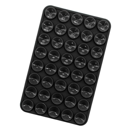 Pzuryhg Suction Cup Phone Case Mount, Non Slip Mobile Cellphone Stand, Strong Grip Holder, Silicone Double-Sided Phone Case for Selfies, Hands- Viewing, 6.4x10x0.5cm Pzuryhg Suction Cup Phone Case Mount, Non Slip Mobile Cellphone Stand, Strong Grip Holder, Silicone Double-Sided Phone Case for Selfies, Hands- Viewing, 6.4x10x0.5cm von Pzuryhg